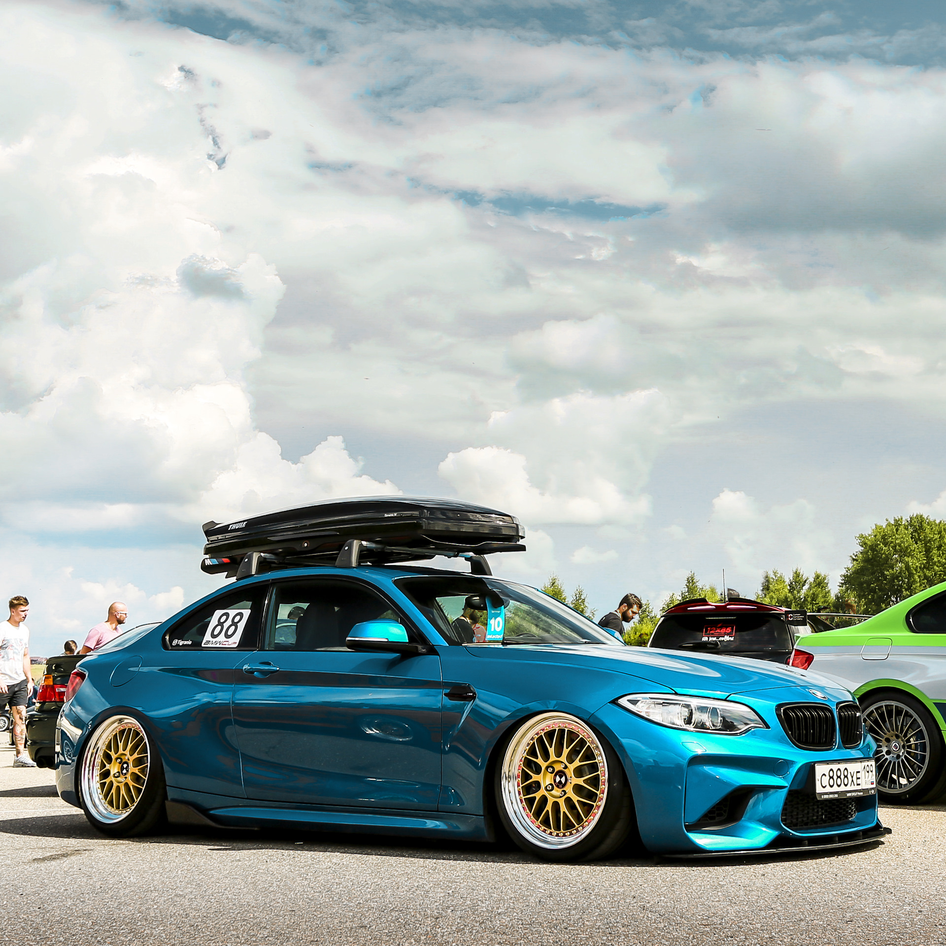 BMW m2 stance