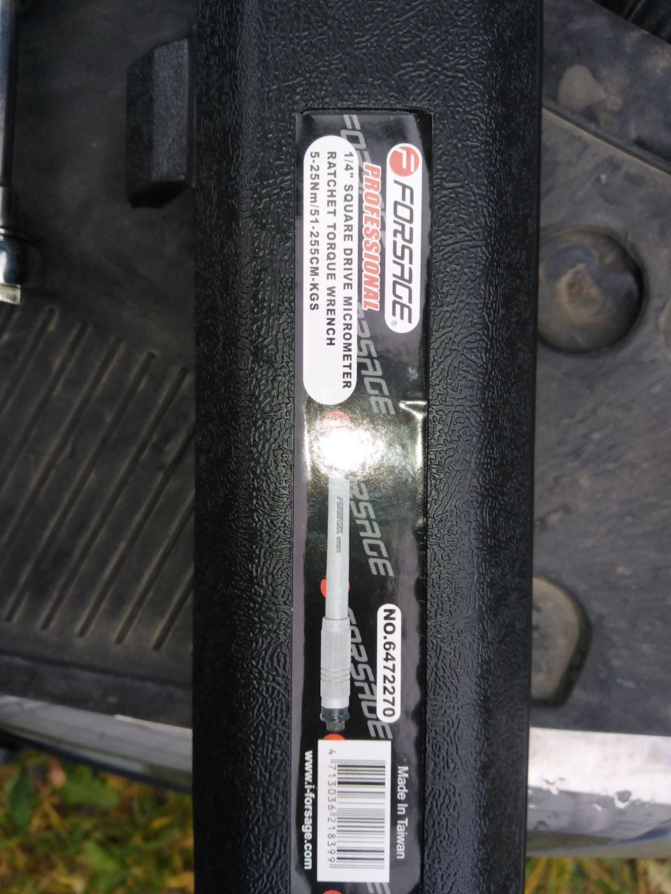 6472270 FORCE Ключ динамометрический 1/4DR 5-25Нм 270мм FORCE ...