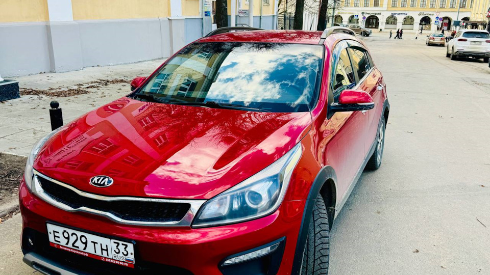 KIA Rio X-Line 1.6 бензиновый 2019 | Красная бестия на DRIVE2