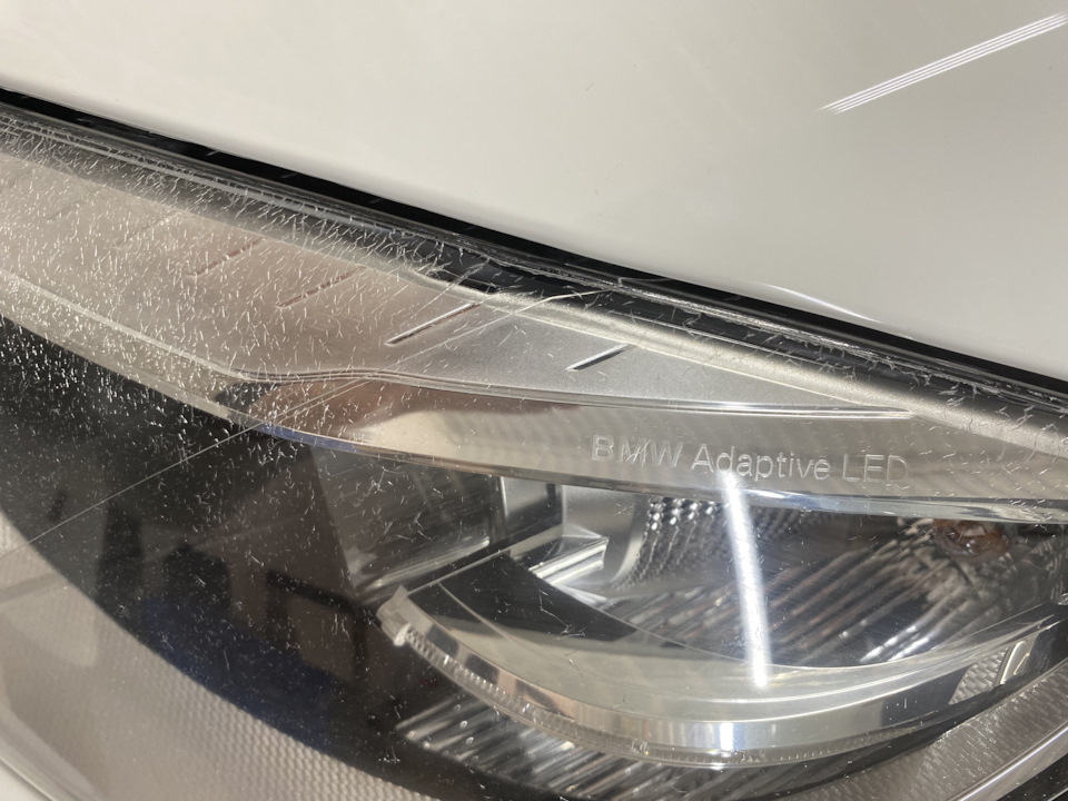 Потрескался лак на фарах, что делать? — BMW X6 (E71/E72), 3 л, 2012 ...