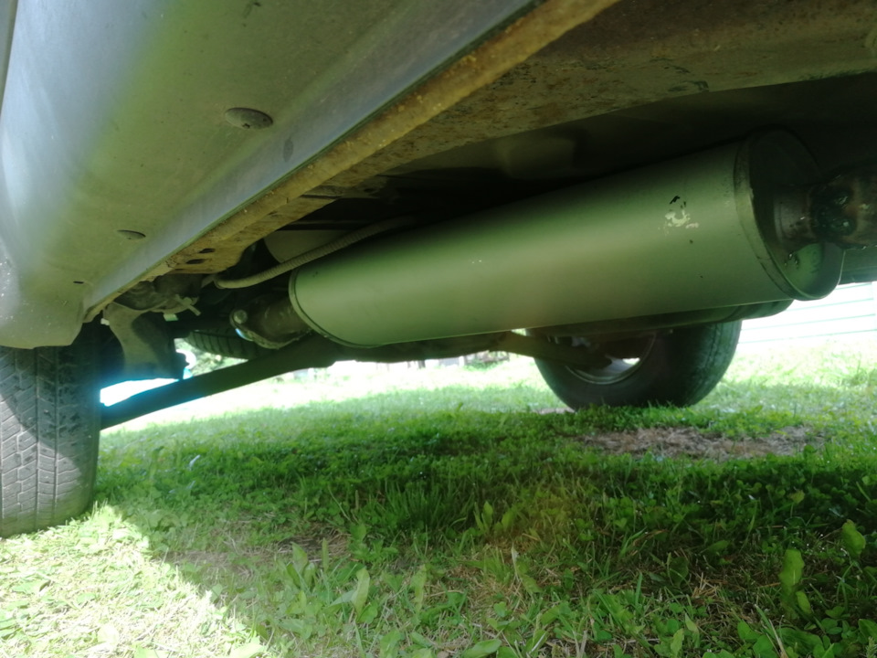 Удаление катализаторов, замена оконечного глушителя, глушитель от ваз ...