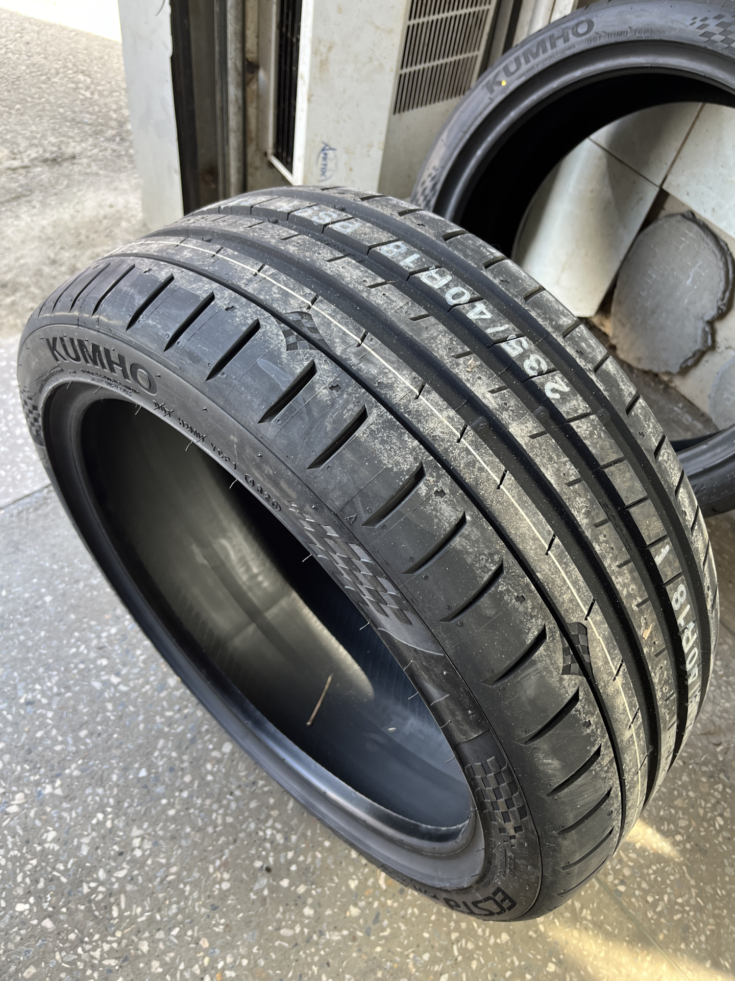 Резина KUMHO Ecsta PS91 — Ford Focus ST II, 2,5 л, 2007 года | другое ...