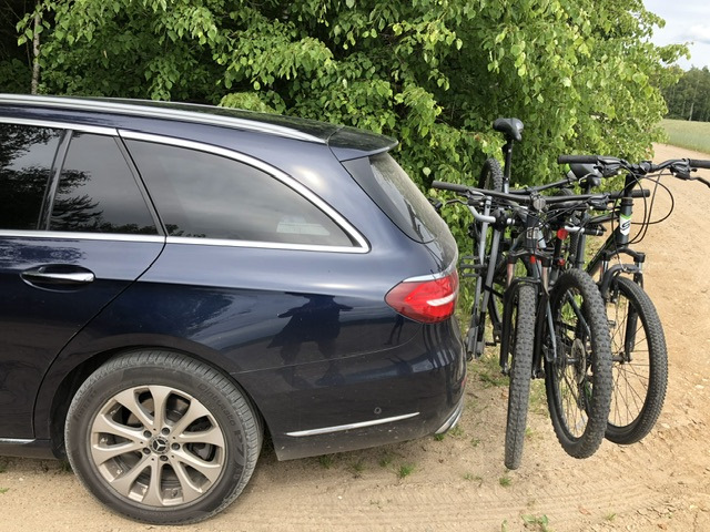 Mercedes e class estate bike rack sale