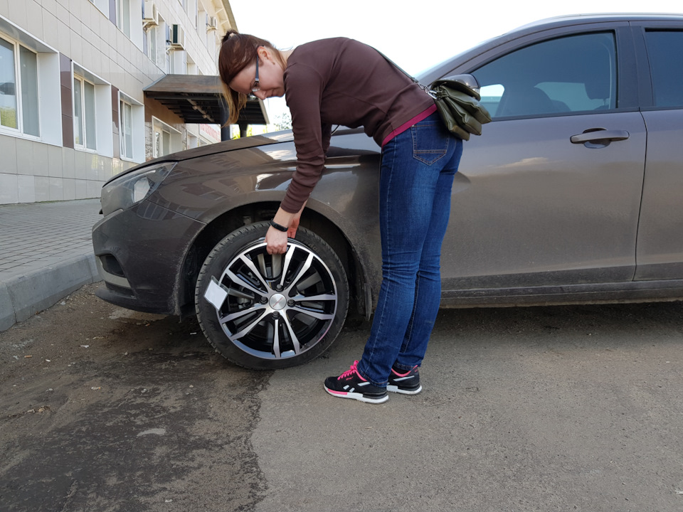 37. Новые диски КиК. 2 марта 2021. — Lada Vesta SW (1G), 1,6 л, 2019 ...