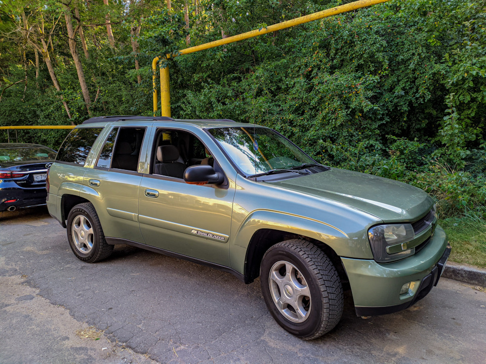 ГАЗ на Chevrolet trailblazer 1. Trailblazer 1 поколение дорест.