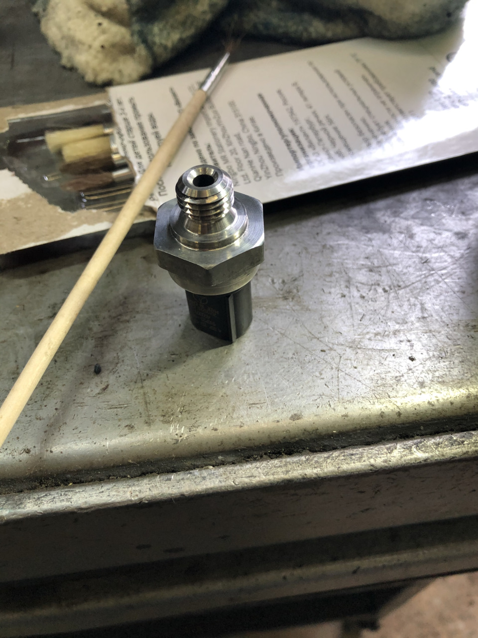 Датчик противо давления в турбине — Mercedes-Benz GL-class (X164), 3 л ...