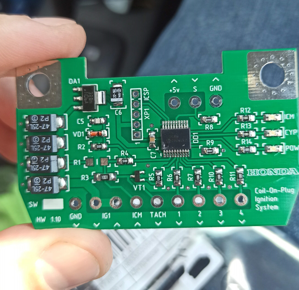 D13B Переделка трамблера на индивидуальные катушки — Honda Logo, 1,3 л ...