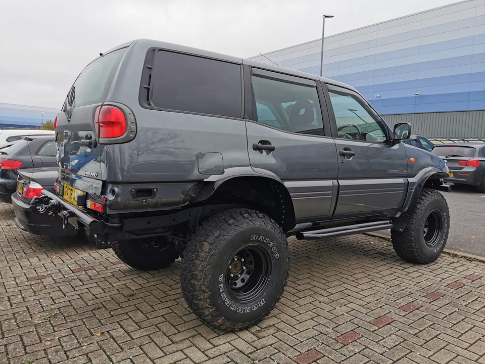 Ниссан террано клиренс. Nissan Terrano II клиренс.