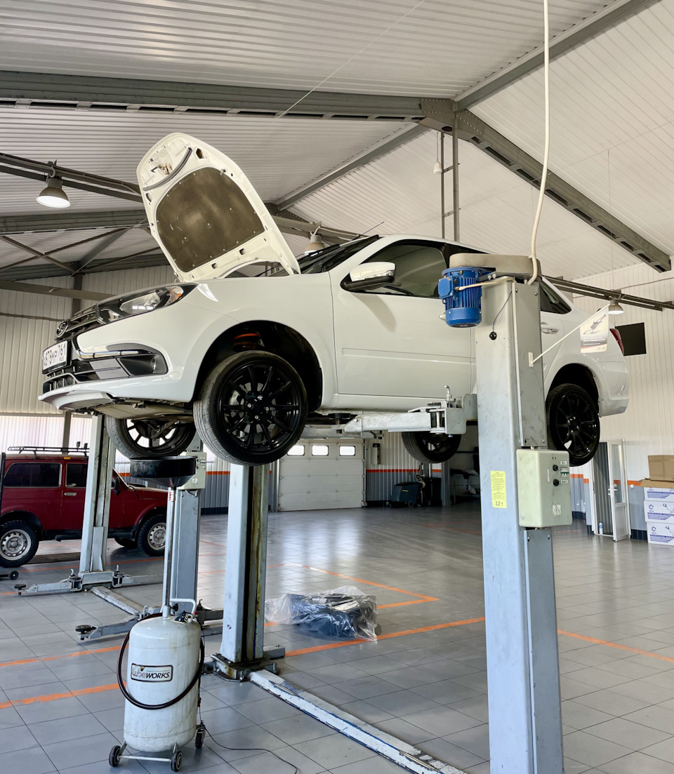 ТО-1 + дооснащение ГЛОНАСС — Lada Гранта (2G) FL, 1,6 л, 2023 года ...