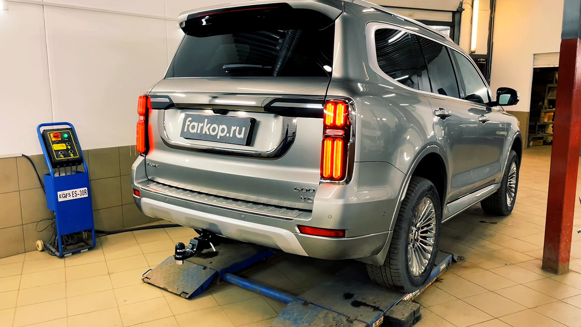 Установка фаркопа на TANK 500 + перенос розетки с активацией! — DRIVE2