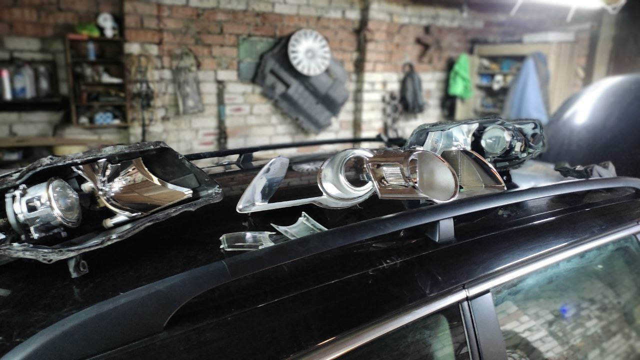 Прозрел с Bi-Led А3 MAX — Volkswagen Passat B6, 1,9 л, 2007 года ...