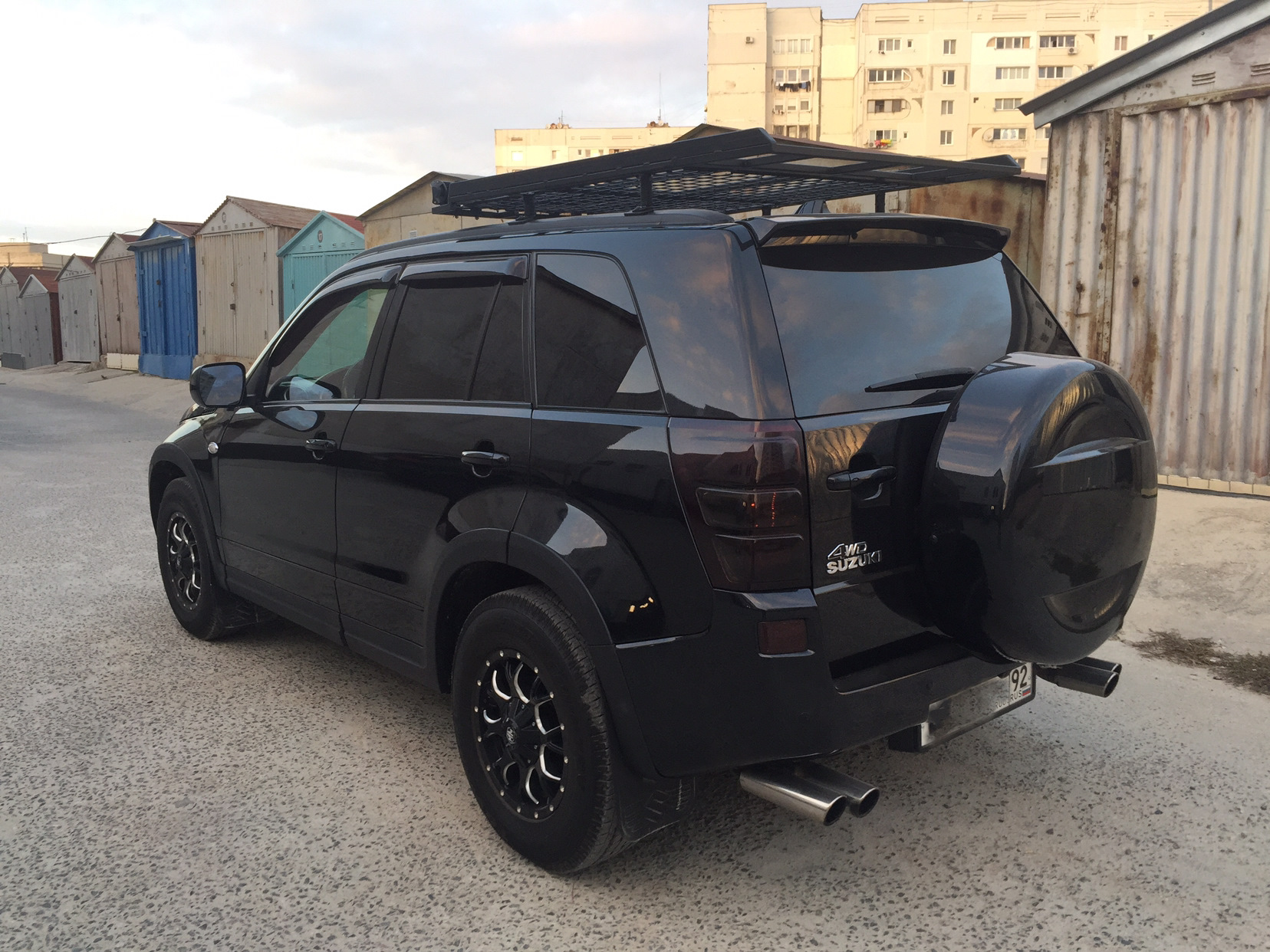 Suzuki Grand Vitara 2008 Tuning Black