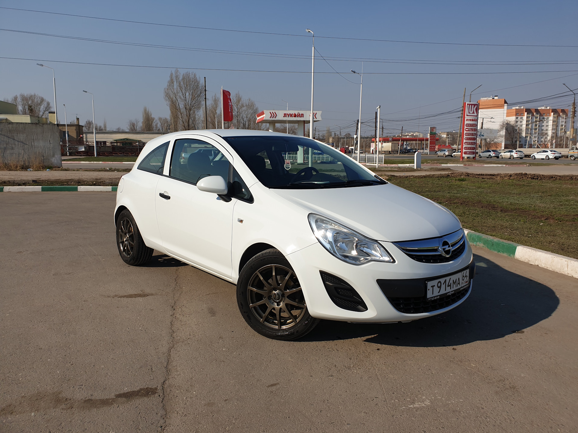 Летние японские туфли a-tech — Opel Corsa D, 1,2 л, 2011 года | шины ...