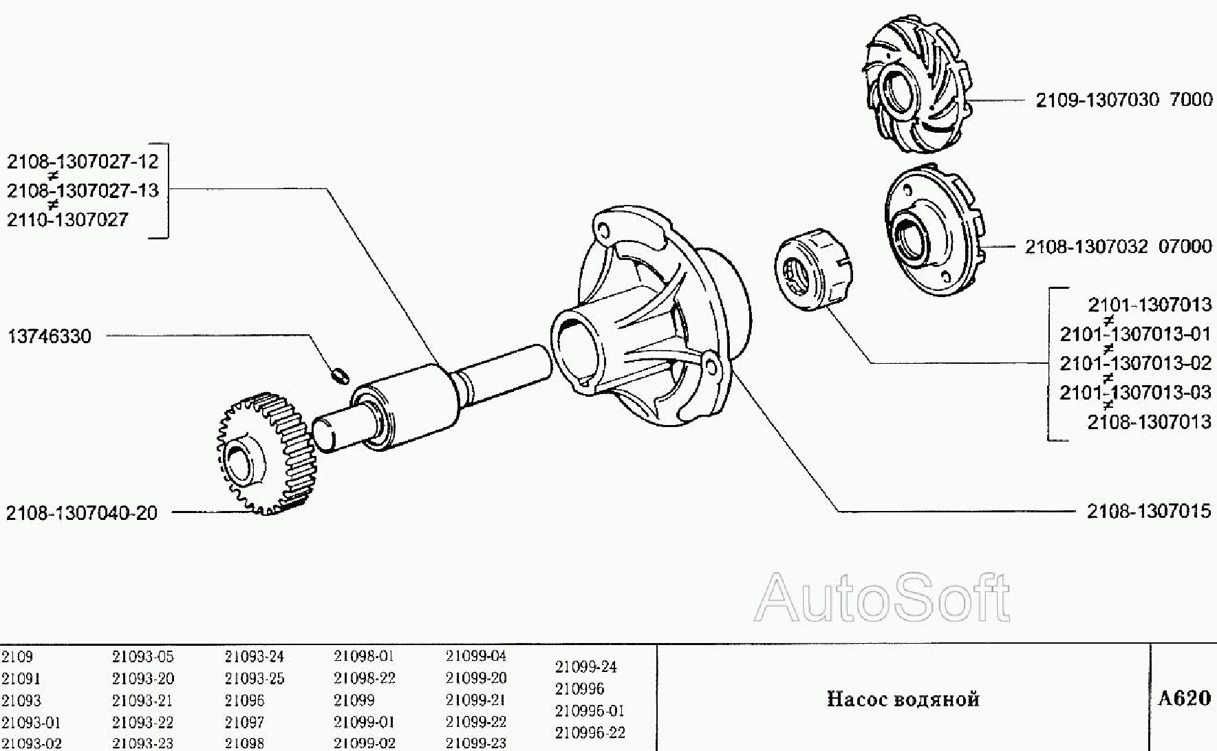 Подшипник Помпы Ваз 2108 Купить