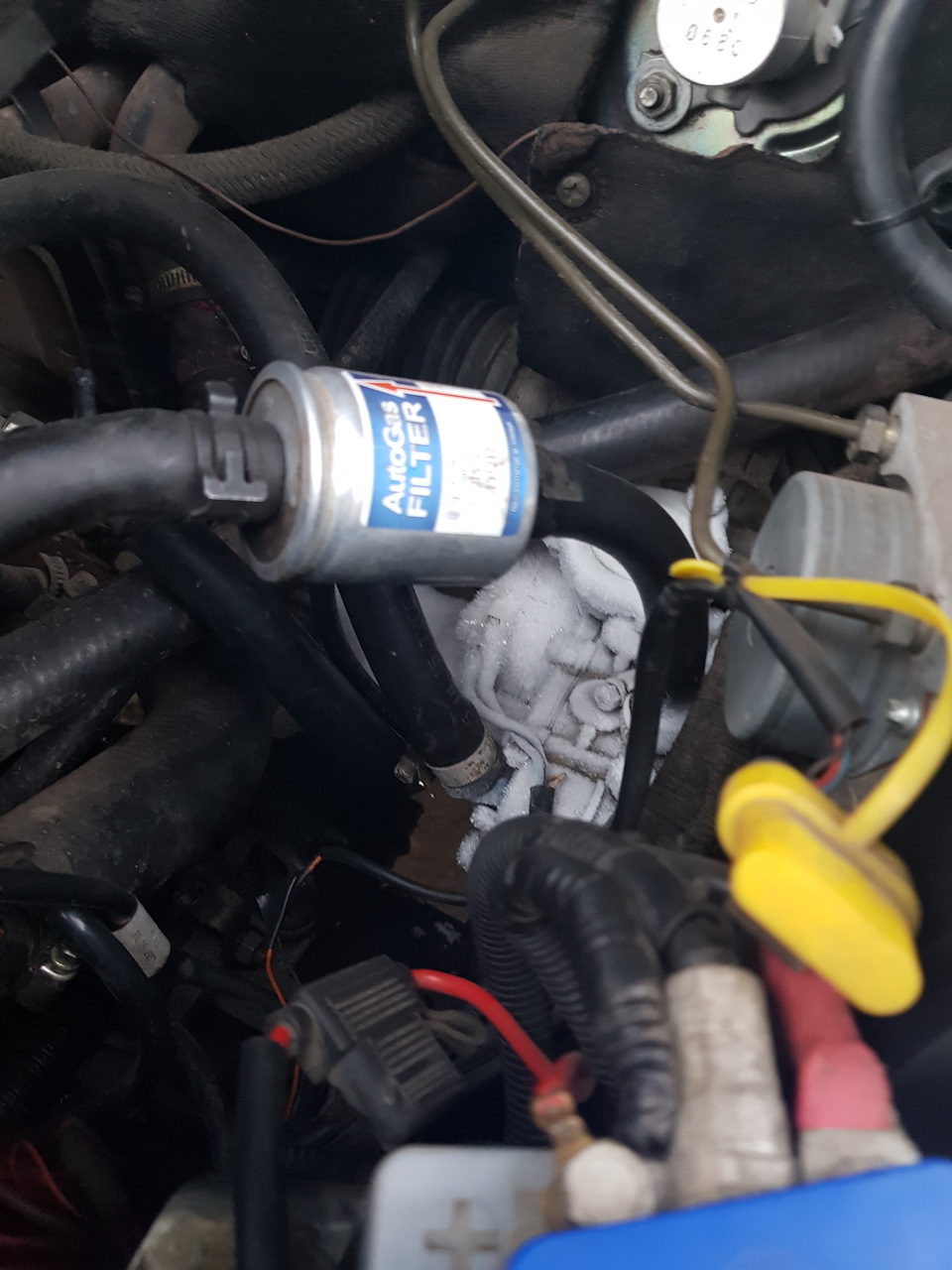 Обмерзает за ночь редуктор ГБО. — Lada Приора седан, 1,6 л, 2009 года ...