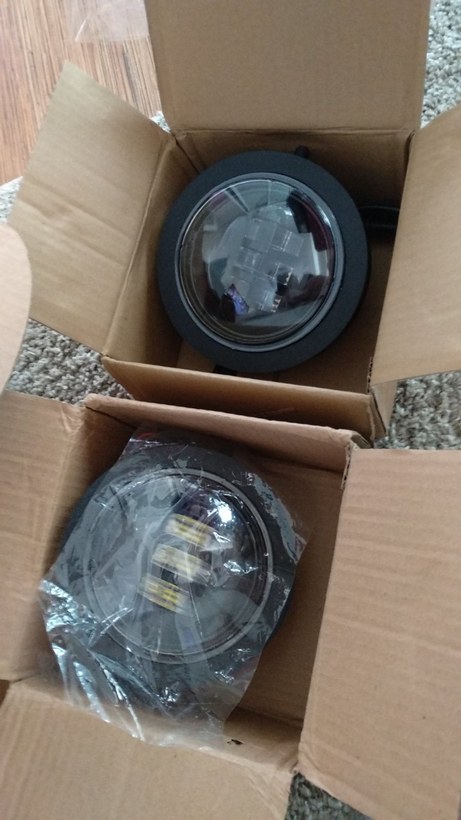 ПТФ с LED фарами. Дополнение к прошлому посту. — Hummer H3, 3,7 л, 2007 ...