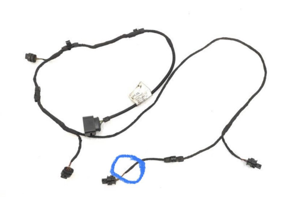 Ошибка по левому переднему парктронику — Volkswagen Golf Mk6 R20, 2 л