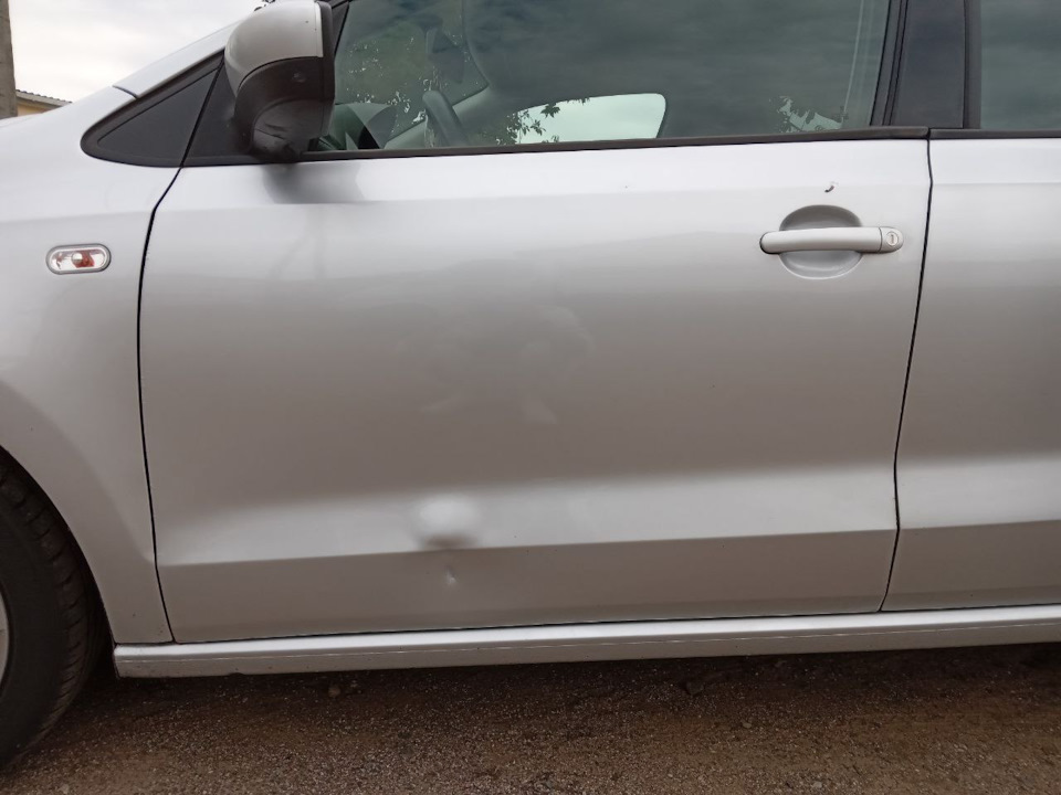Поехал мой polik в малярку !) — Volkswagen Polo Sedan, 1,6 л, 2013 года ...