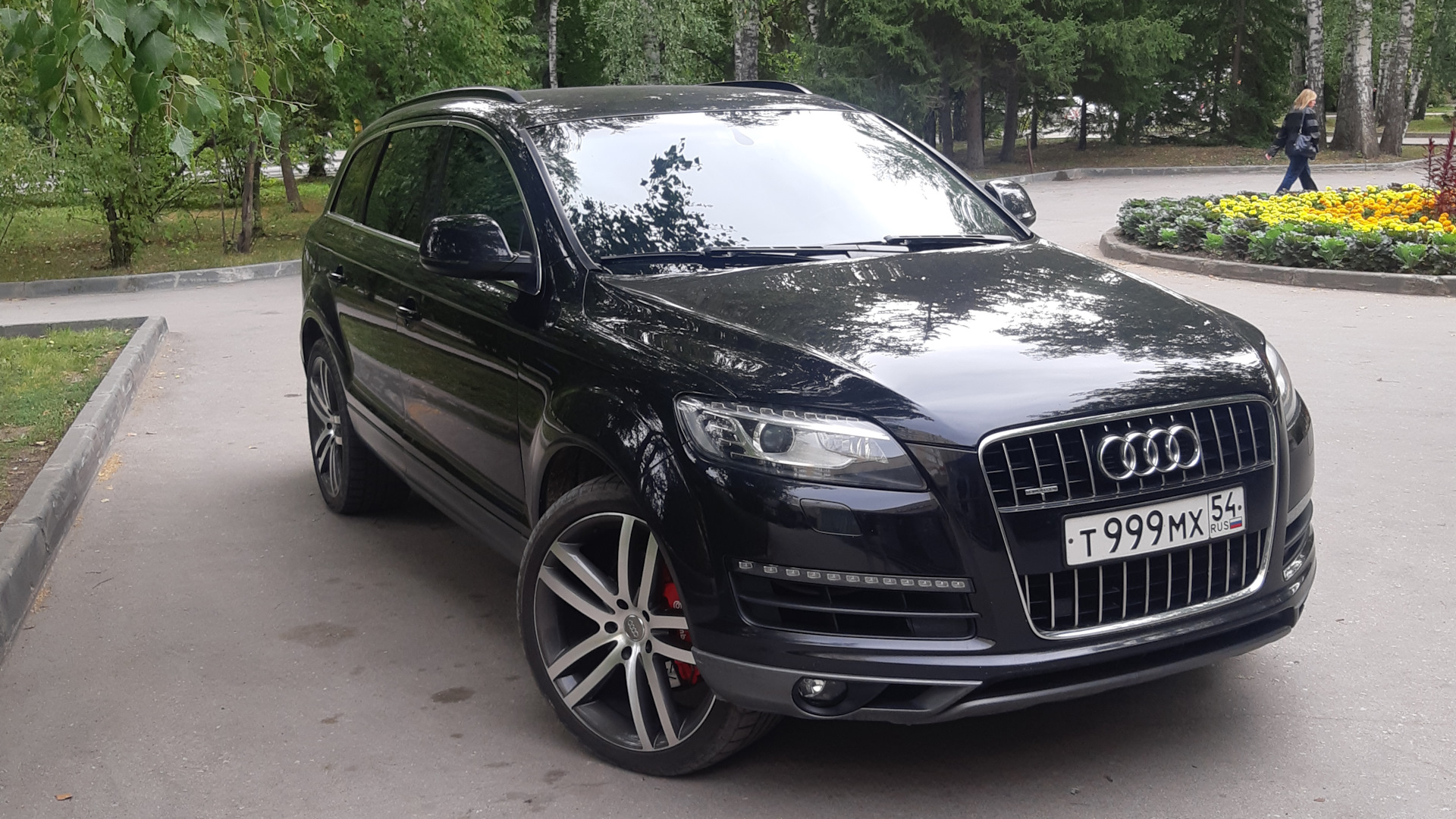 Audi Q7 (1G) 3.6 бензиновый 2010 | «Blackjack» на DRIVE2