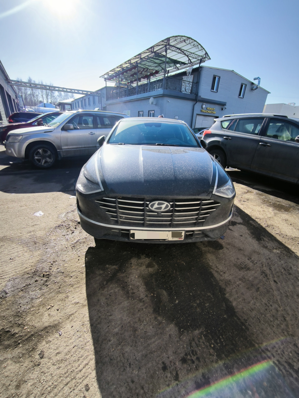 У сервиса — Hyundai Sonata VIII (DN8)