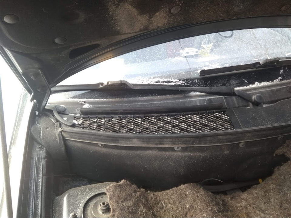 Переделка щитка под жабо нового образца — Lada Приора универсал, 1,6 л ...