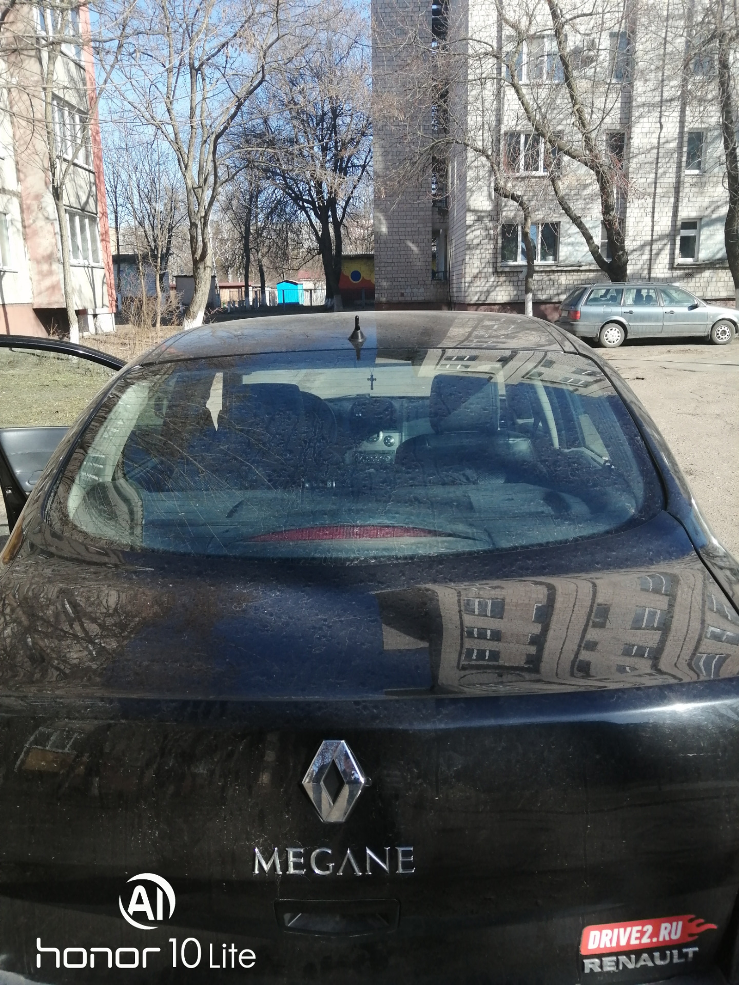 FM антенна.Рено Меган 2. — DRIVE2