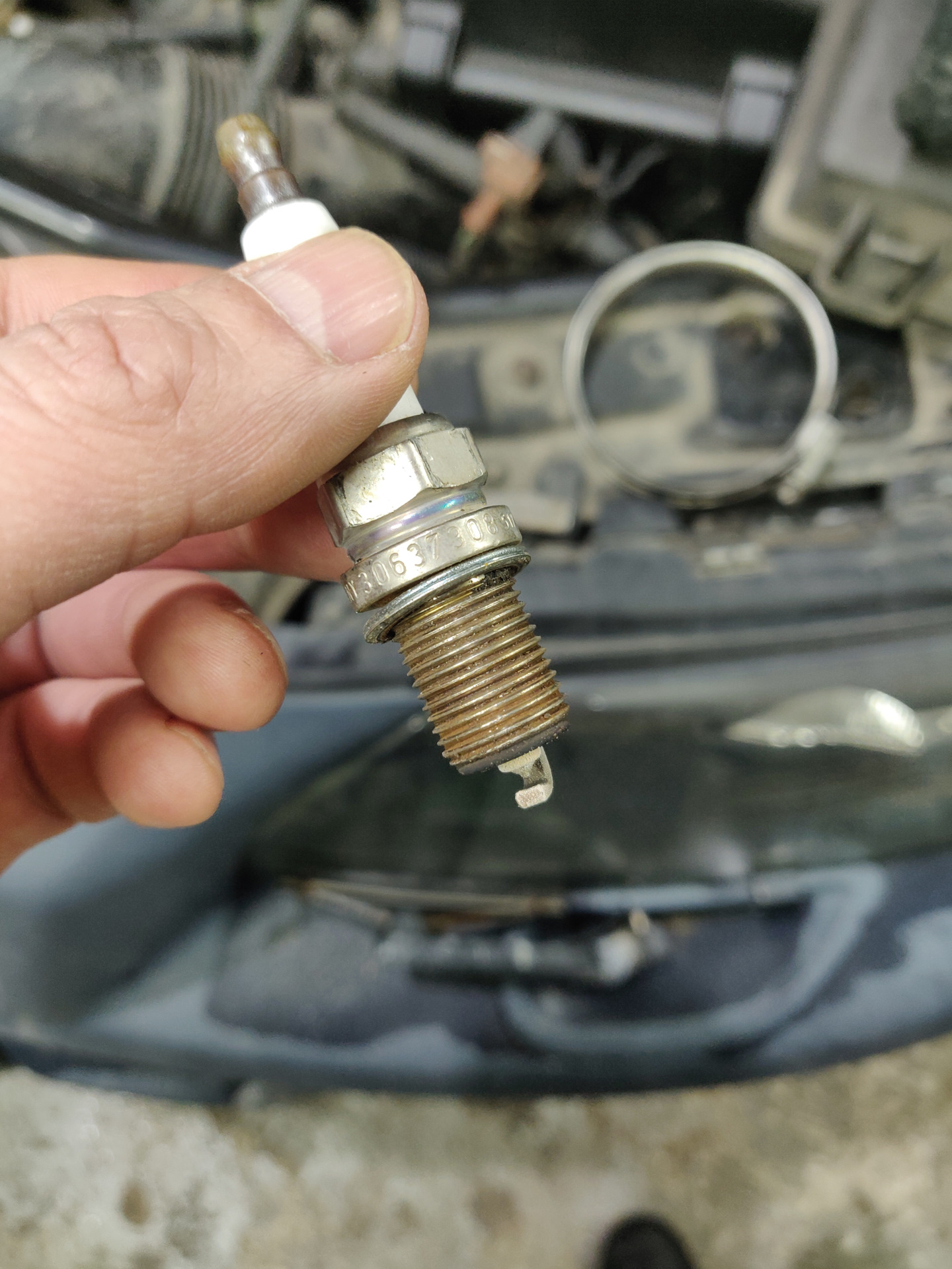 Меняю ремень ГРМ на контрактном моторе — Volvo XC70 II, 2,5 л, 2004 ...