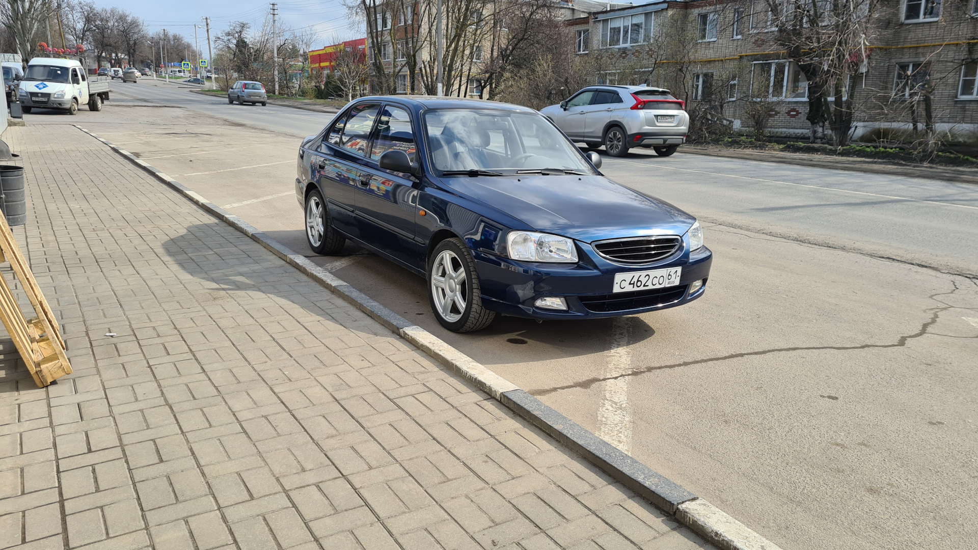 Hyundai Accent (2G) 1.5 бензиновый 2007 | 