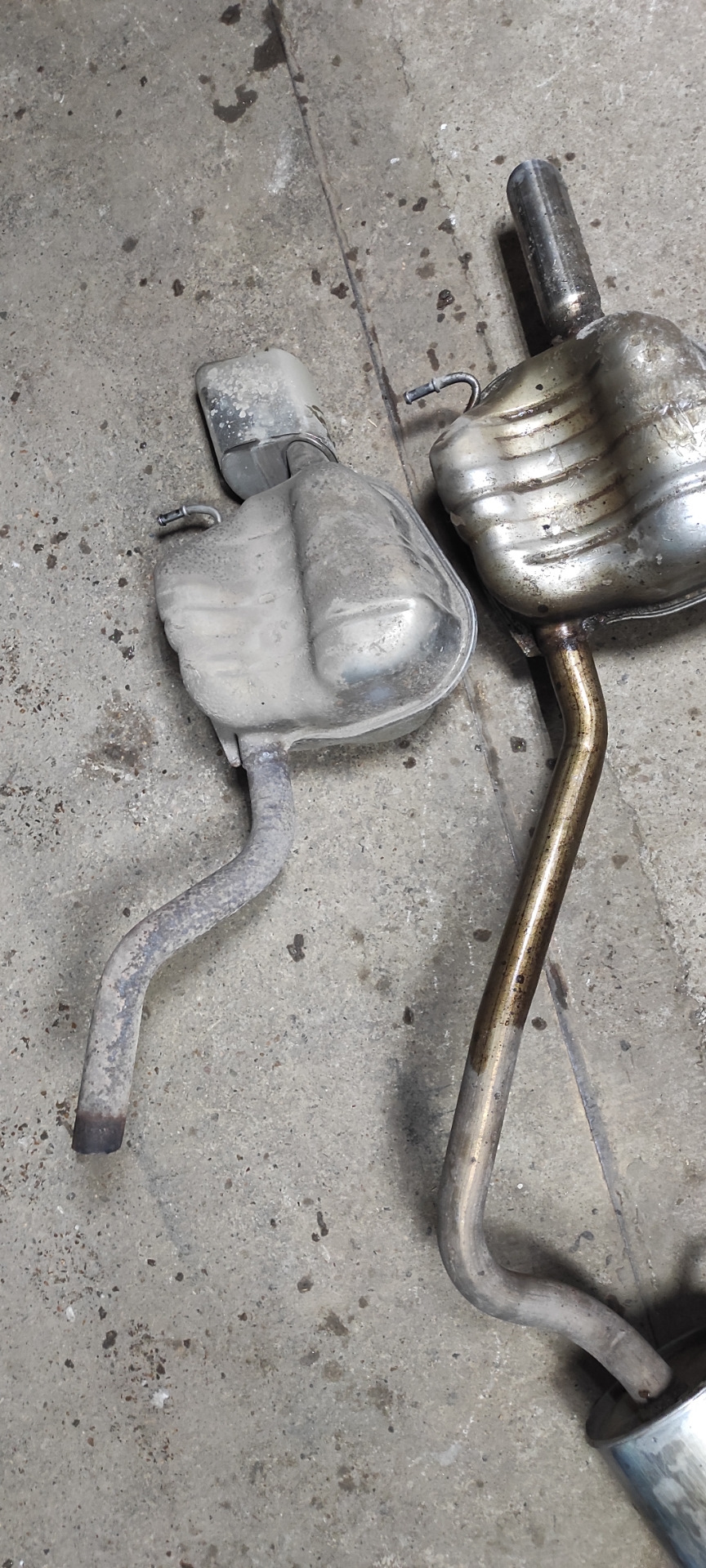 Установка резонатора и свежей банки. Часть 2. — Skoda Octavia A5 Mk2, 1 ...