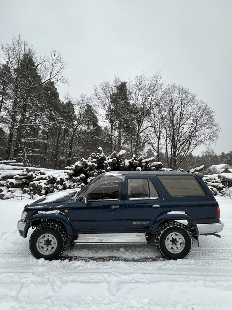 Winter wheeling Toyota Hilux Surf 130 4runner. Кто не любит кататься на  джипах?! — Toyota Hilux Surf (2G), 2,4 л, 1992 года | покатушки | DRIVE2