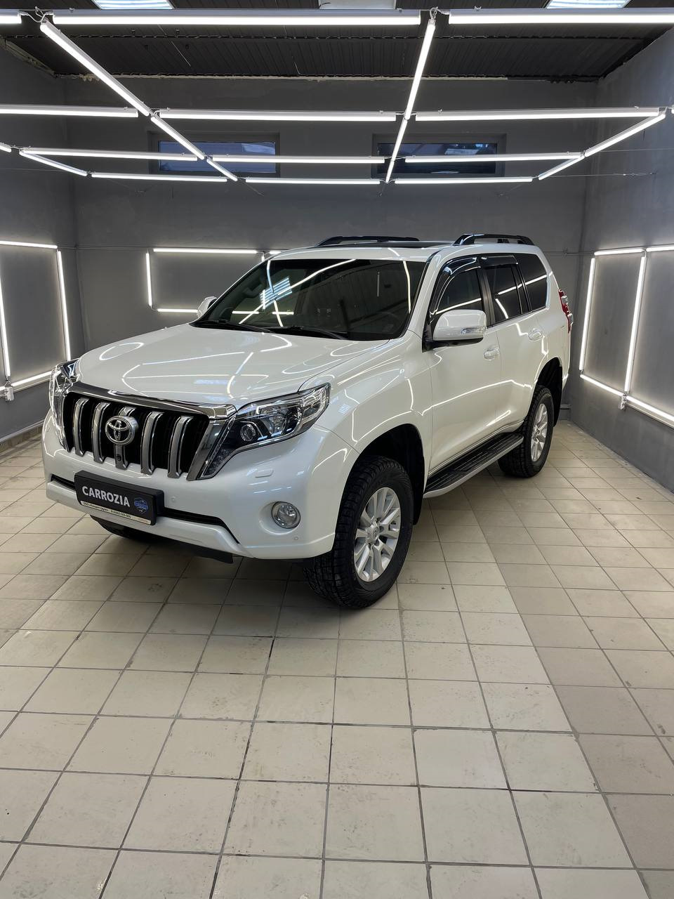 Нанесение керамического защитного покрытия — Toyota Land Cruiser Prado  150-series, 2,8 л, 2016 года | стайлинг | DRIVE2