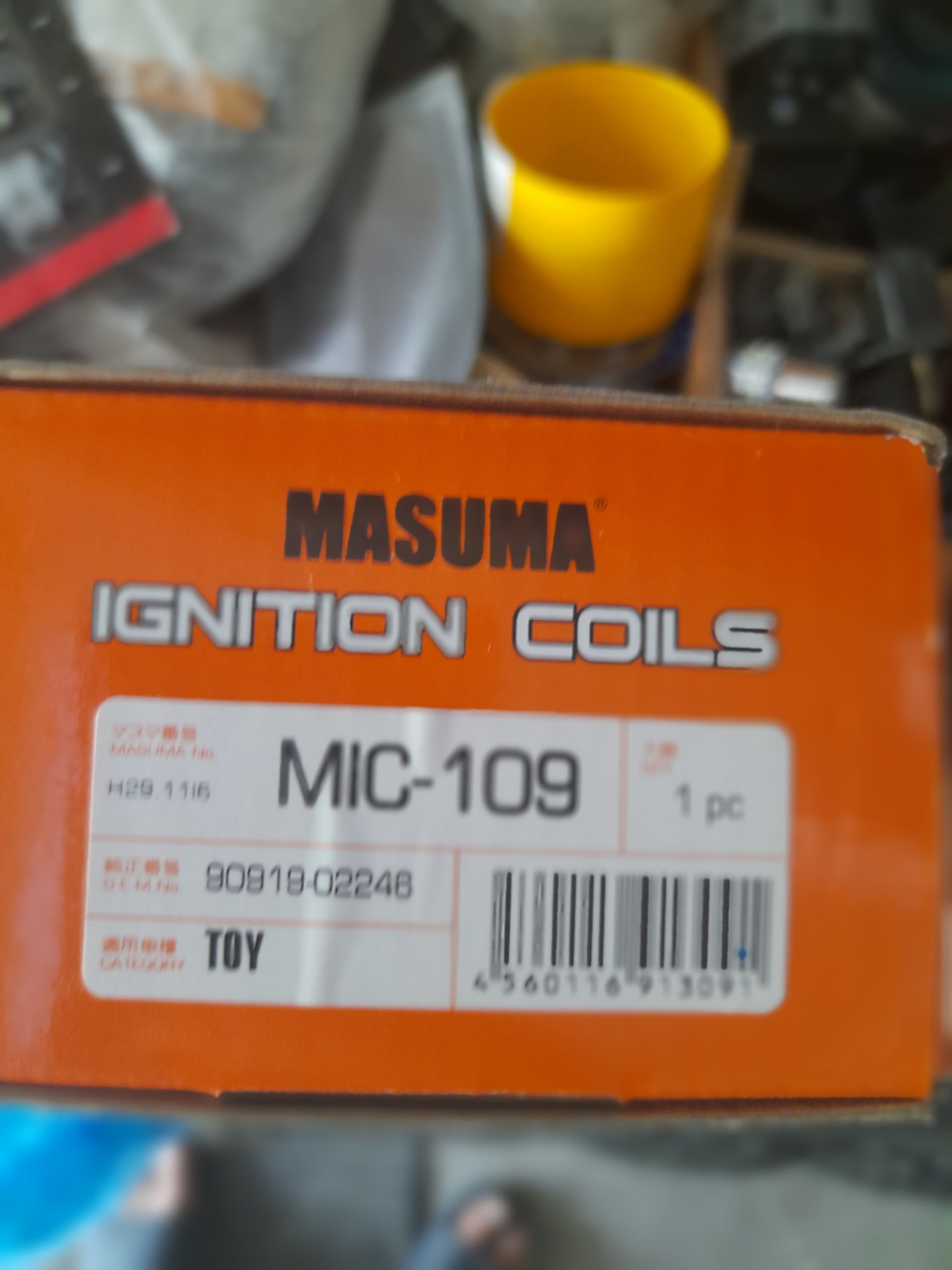 MIC109 Катушка зажигания MASUMA | Запчасти на DRIVE2