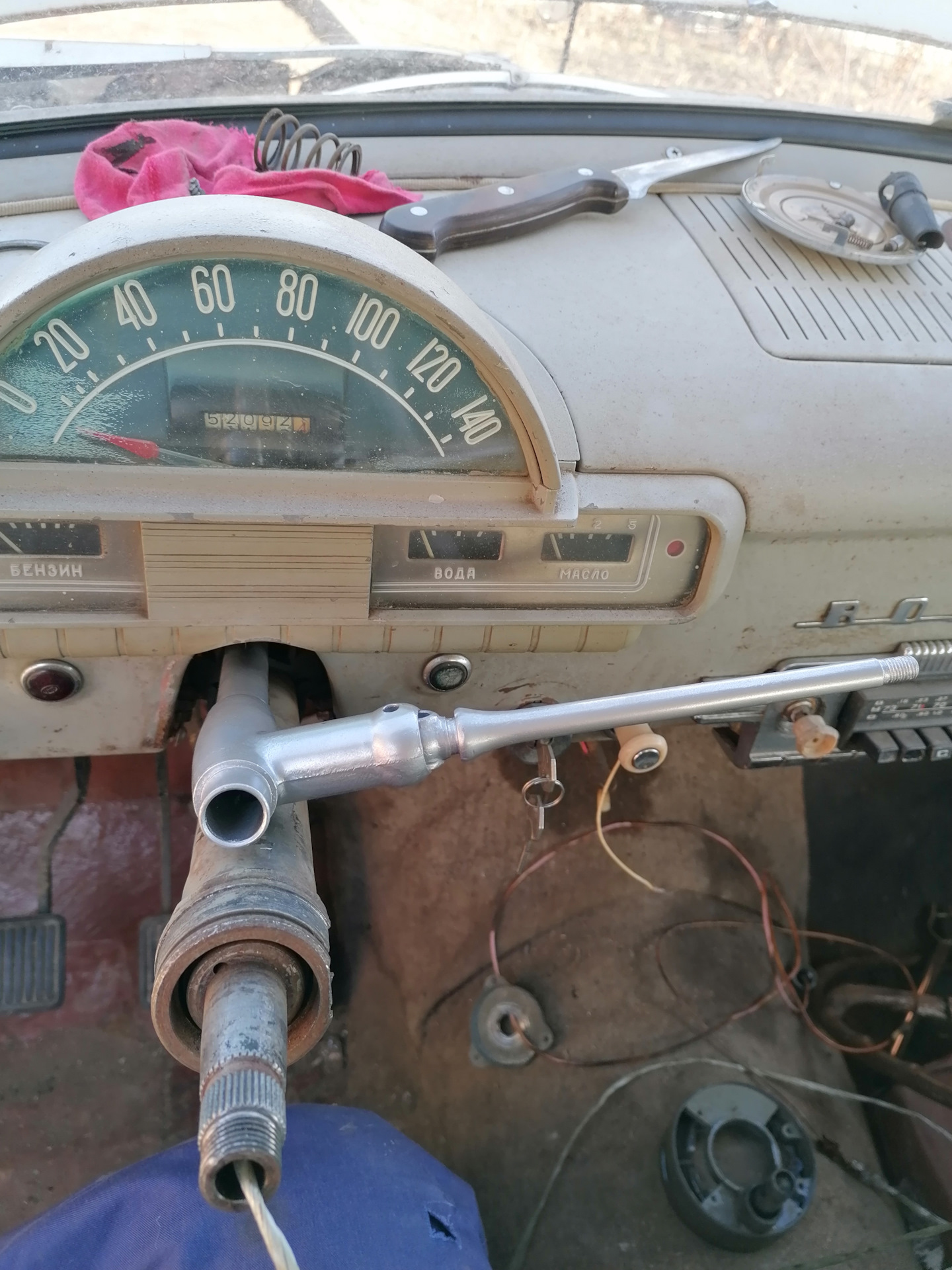 Замена кулисы КПП. — ГАЗ 21, 2,4 л, 1958 года | своими руками | DRIVE2