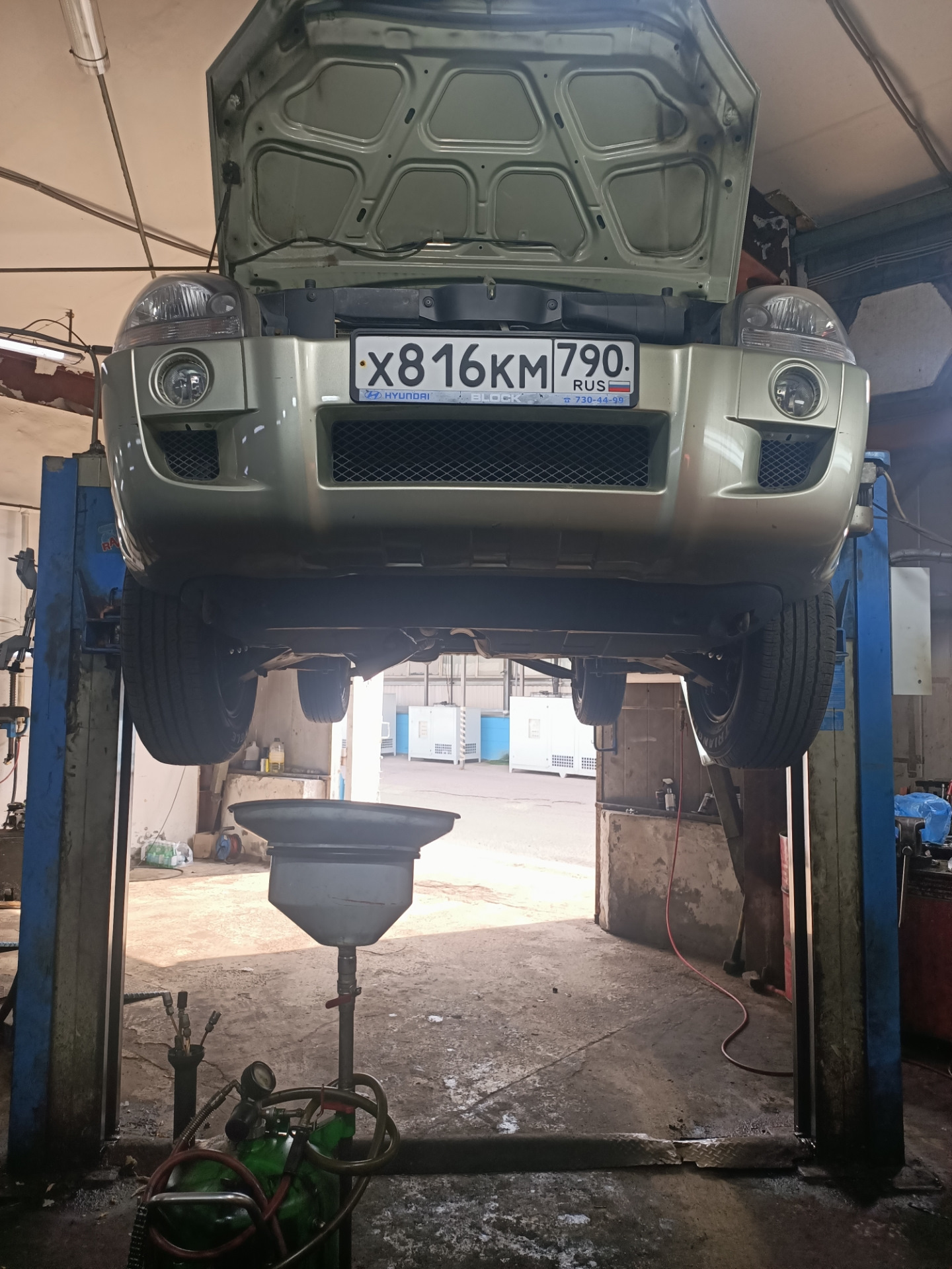 Т.о перед поездкой в Геленджик — Hyundai Tucson (JM), 2 л, 2007 года ...