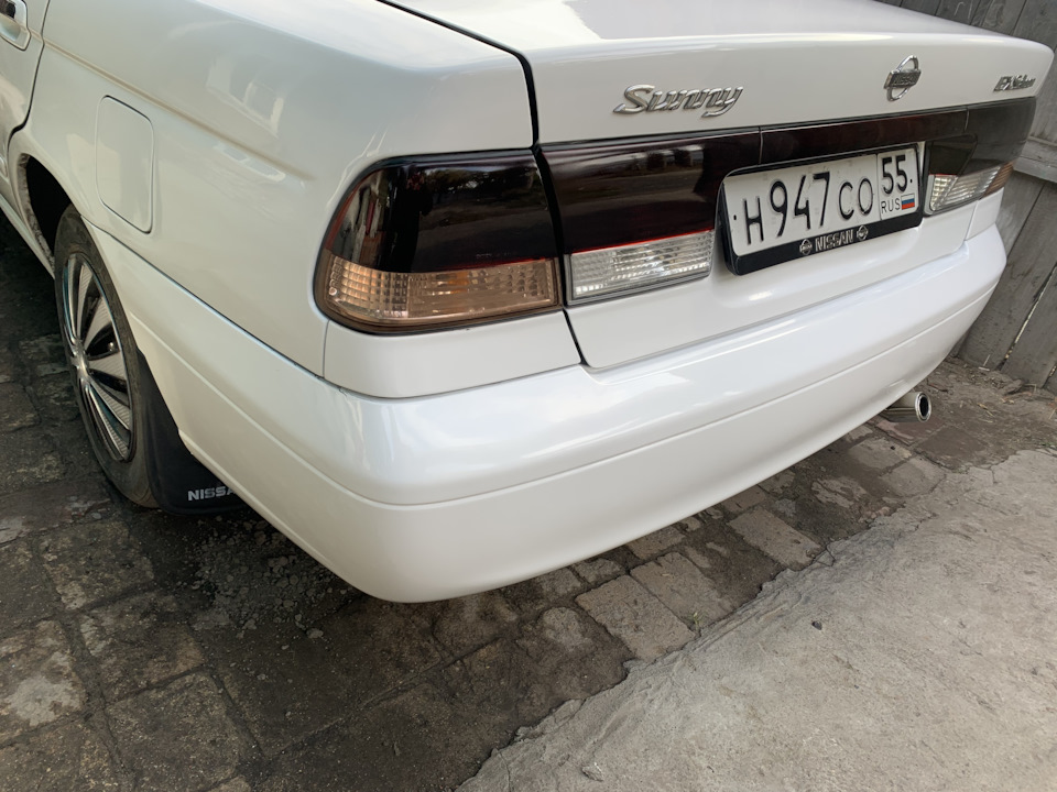 Тонировка. Вишневый цвет получился. Ночью стопари видно. Проблем с этим ...