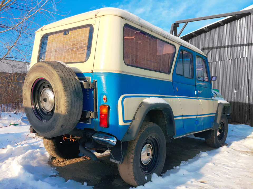 Photo from the logbook UAZ 3153