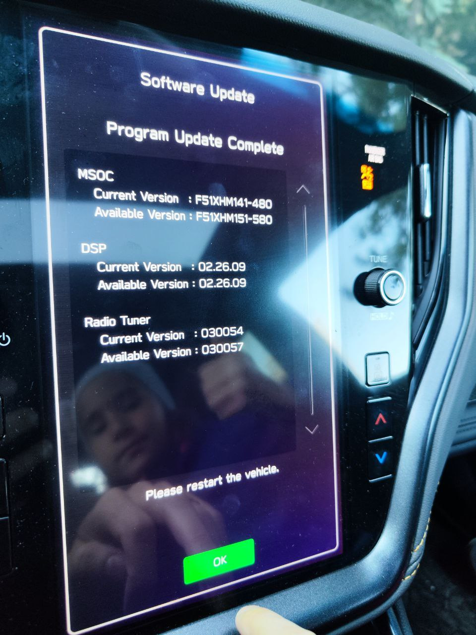 Обновление прошивки на Outback USA — Subaru Outback (BT), 2,4 л, 2021 ...