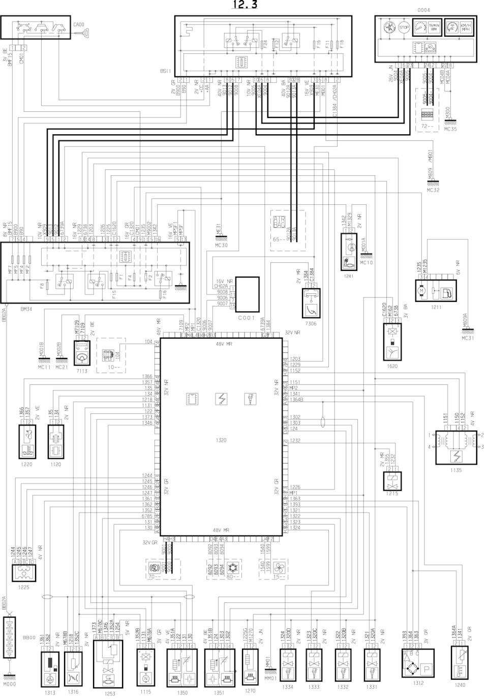 Электросхемы ситроен с5