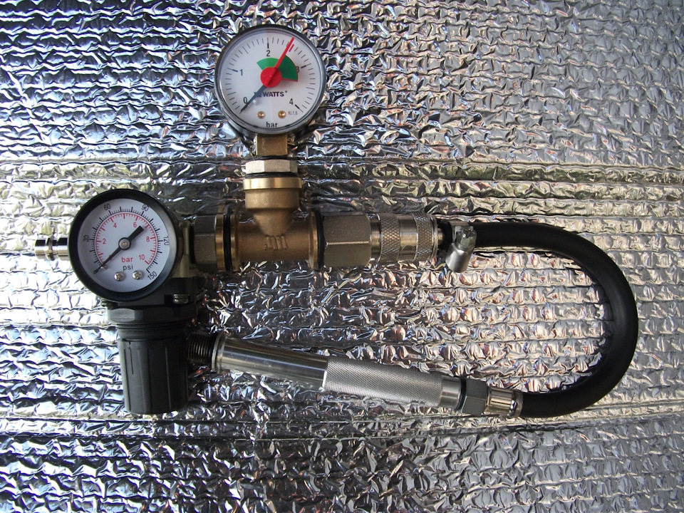 Пневмотестер своими руками. — Volvo V50, 2,4 л, 2009 года | аксессуары ...