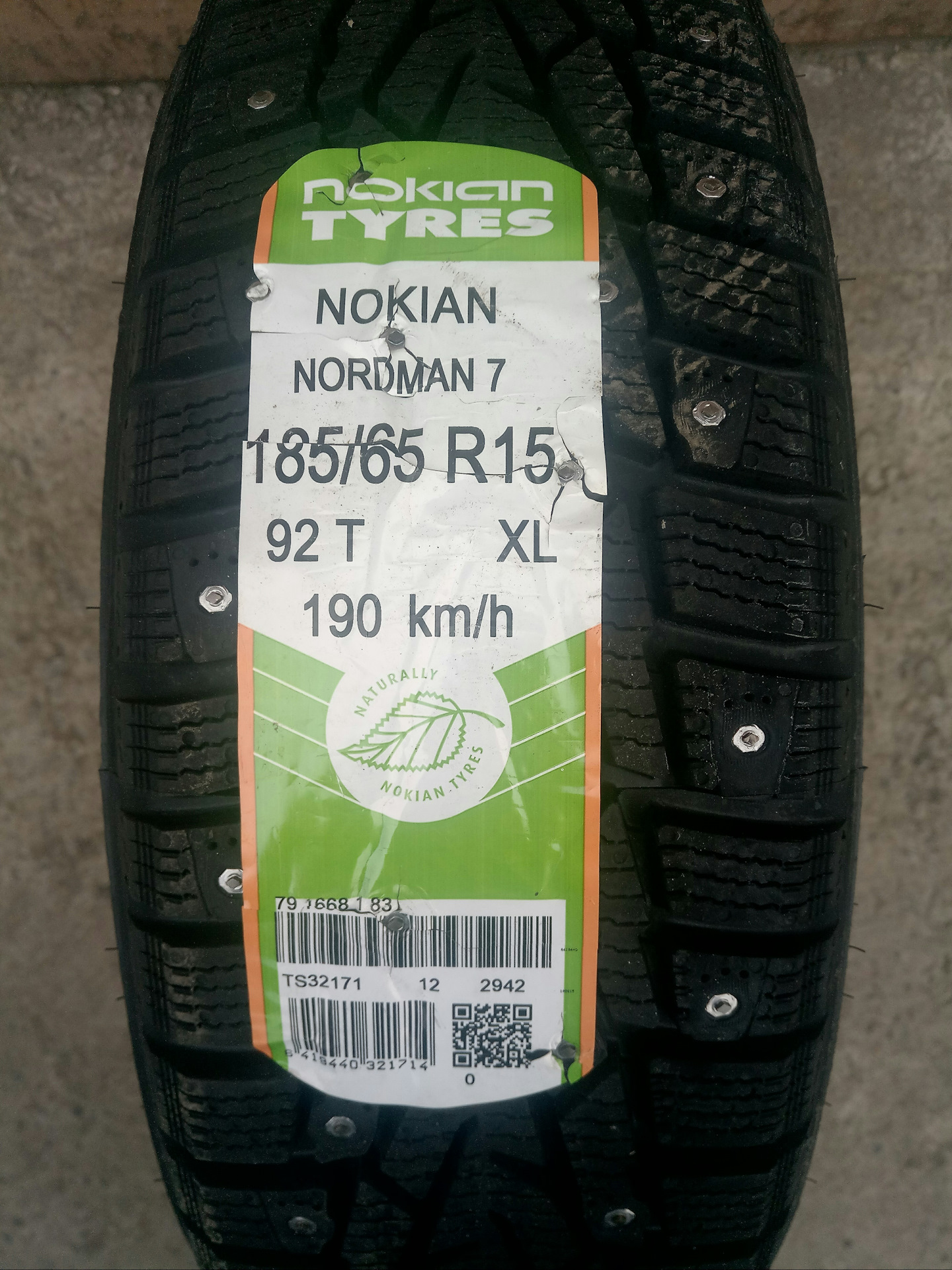 Nokian nordman 185 65 r15 92t