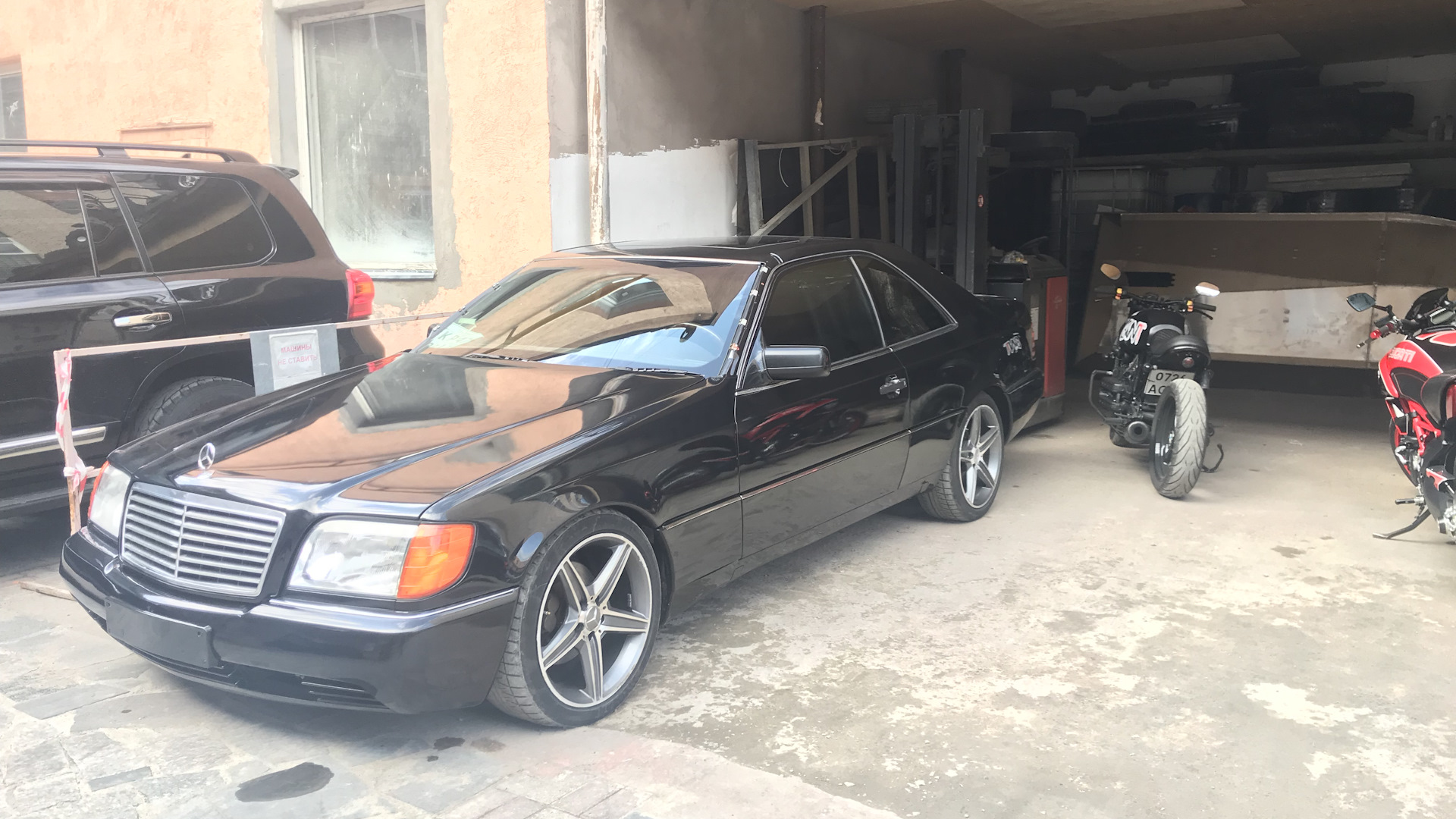 Mercedes-Benz CL-class (W140) 6.0 бензиновый 1998 | Кабанчик на DRIVE2