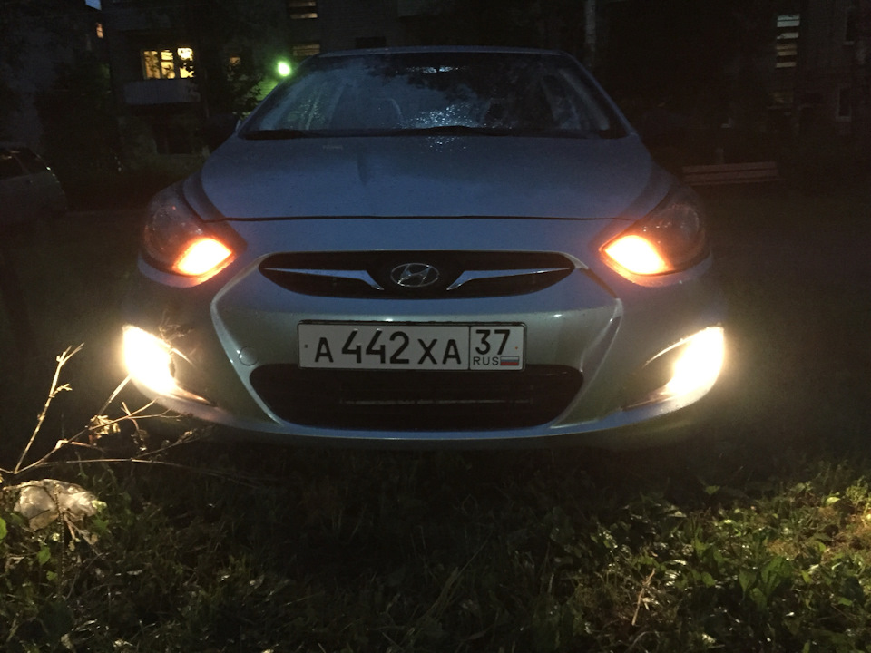 Американо габариты — Hyundai Solaris, 1,6 л, 2011 года | электроника ...