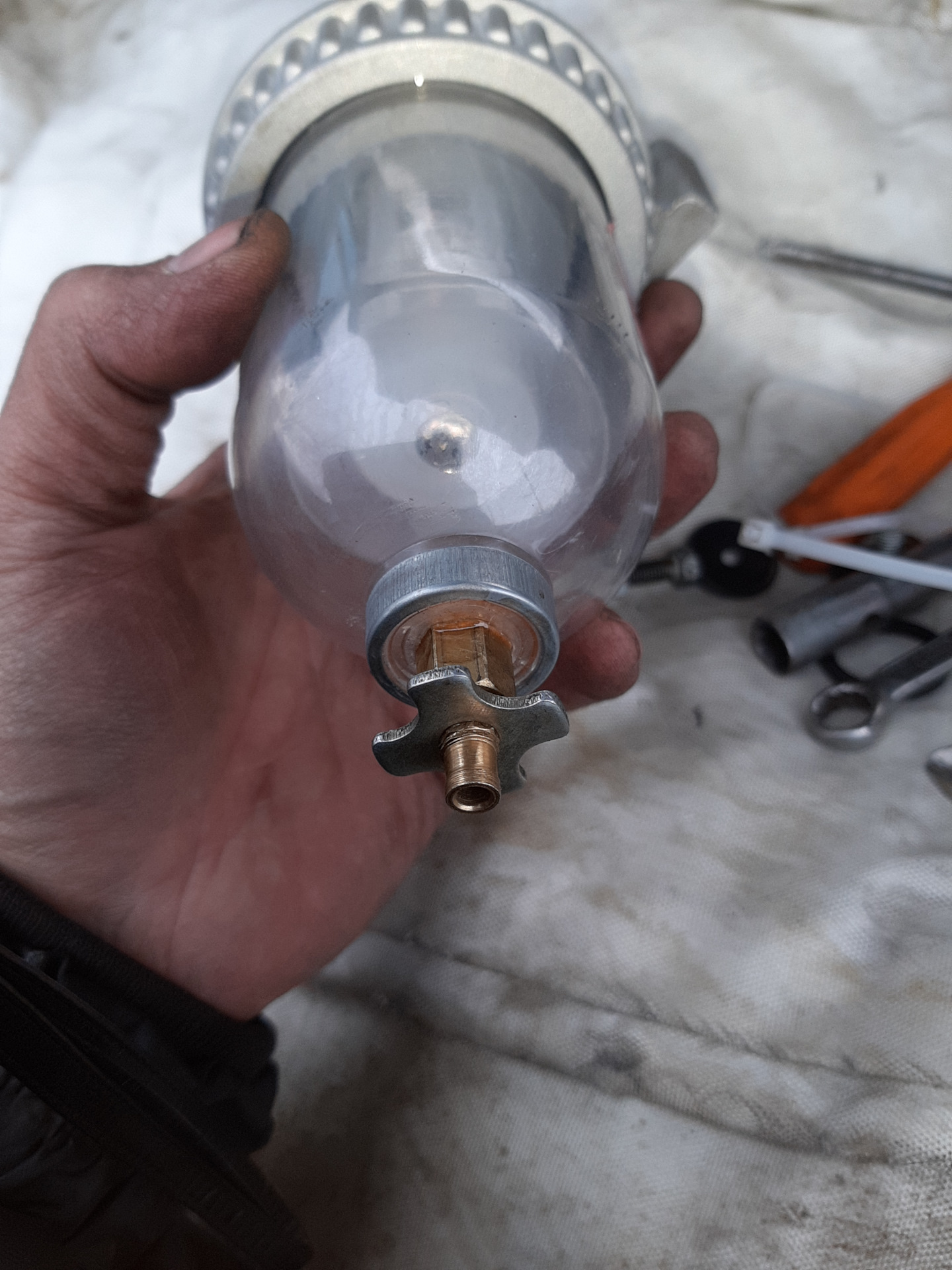 Фильтр грубой очистки — Hyundai Starex (1G), 2,5 л, 2004 года | своими ...