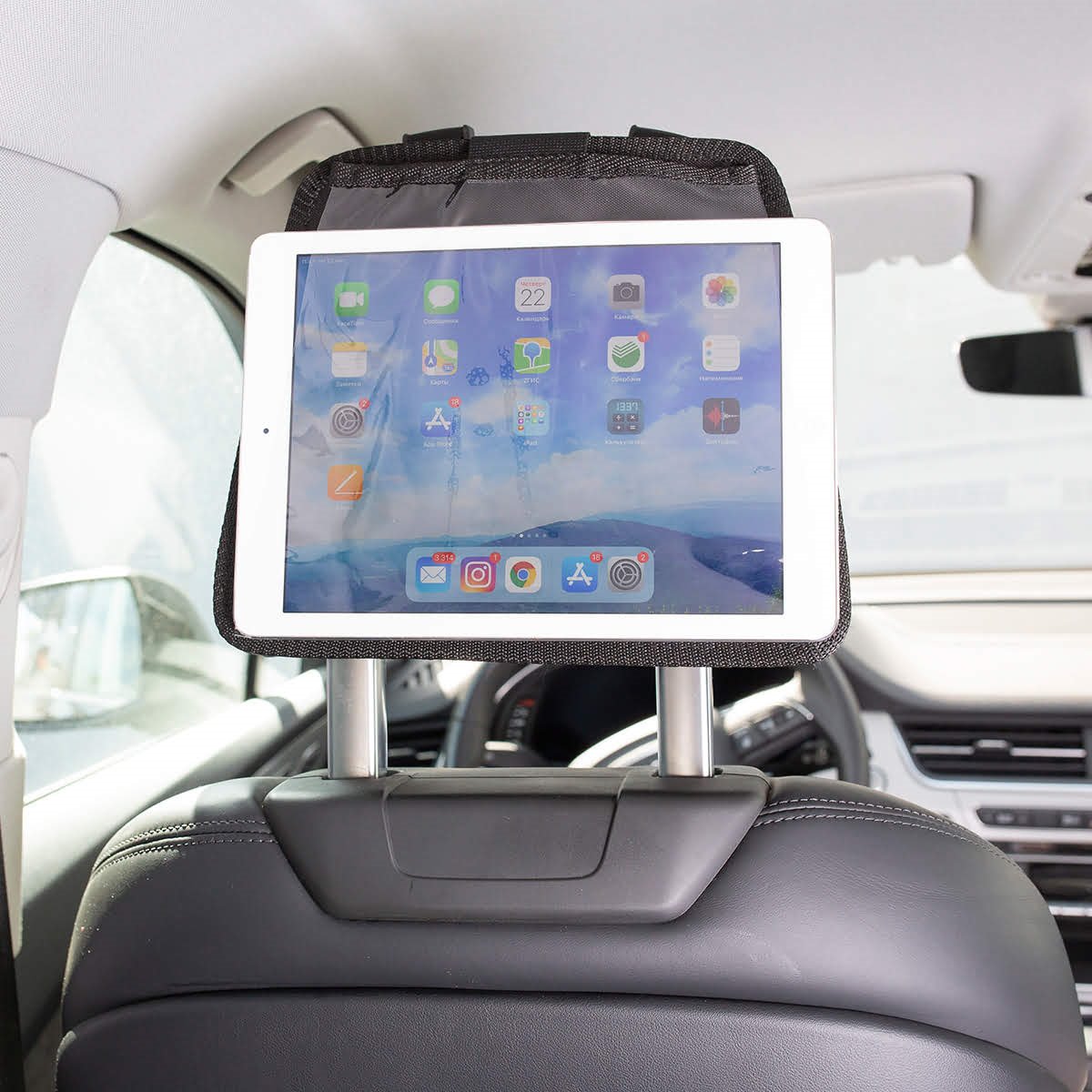 Крепление для планшета на подголовник М1, Tbag. — Tplus на DRIVE2