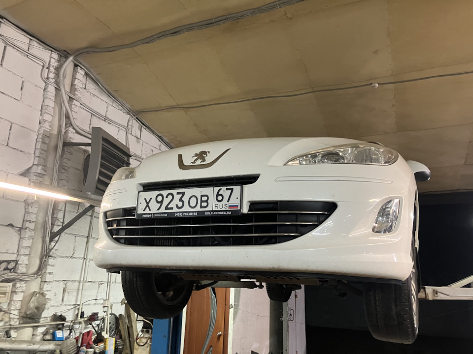 Подготовка к ТО, замена топливного фильтра — Peugeot 408 (1G), 1,6 л ...