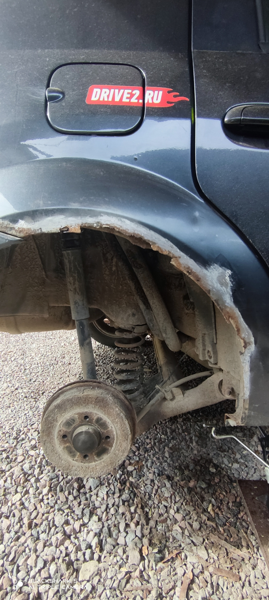 трахеен аркен — Renault Logan (1G), 1,6 л, 2007 года | кузовной ремонт ...