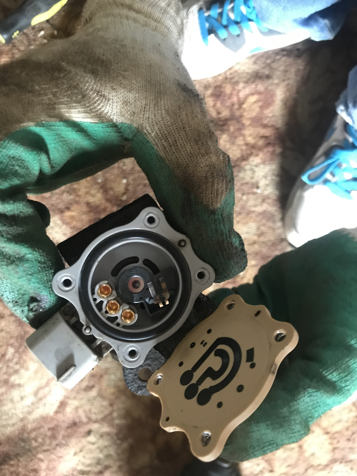 Ремонт проводки датчика положения кузова — Mazda 3 (1G) BK, 1,6 л, 2008 ...
