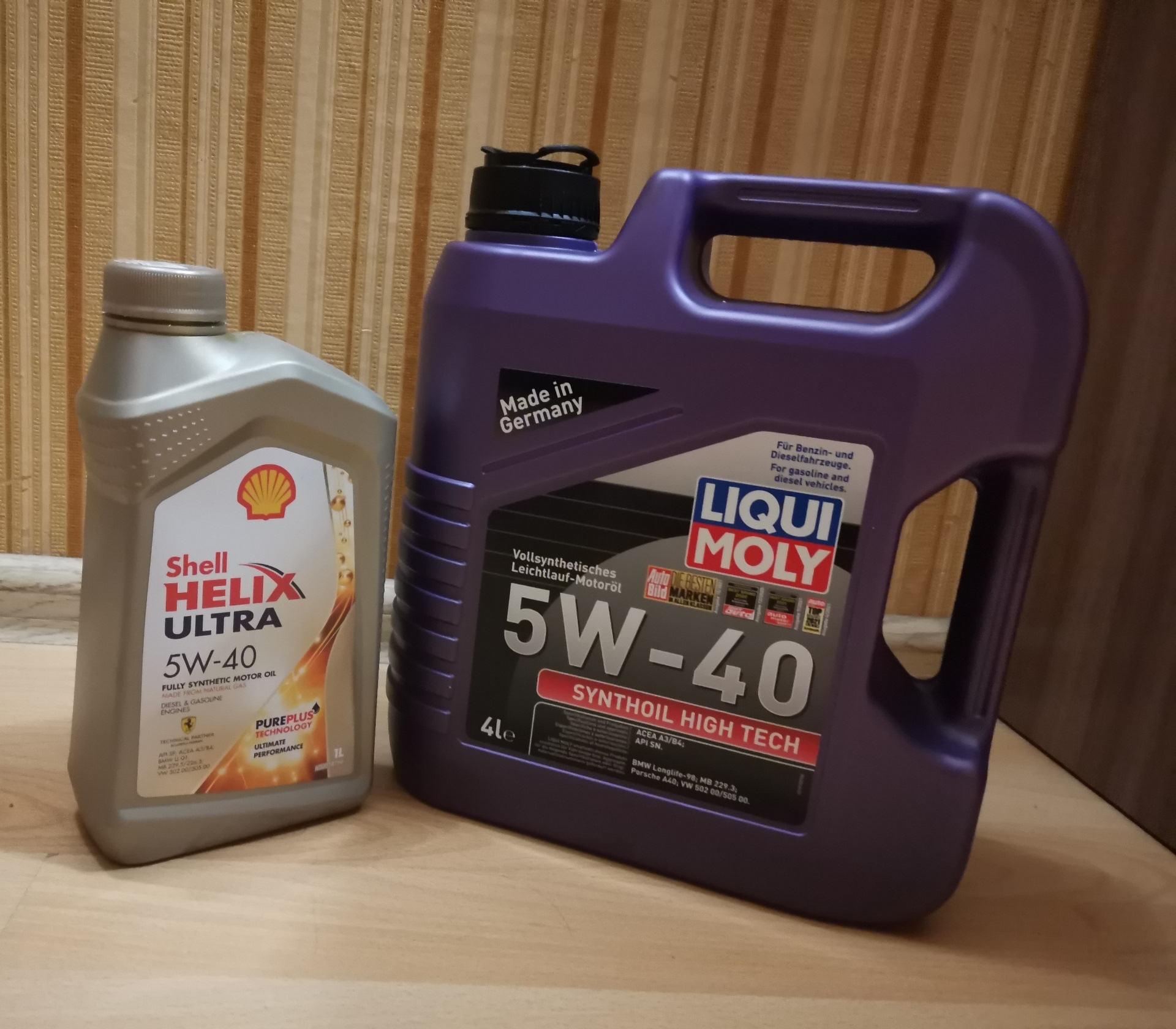 Shell VS Liqui Moly — Skoda Octavia A4 Mk1, 1,4 л, 2008 года плановое