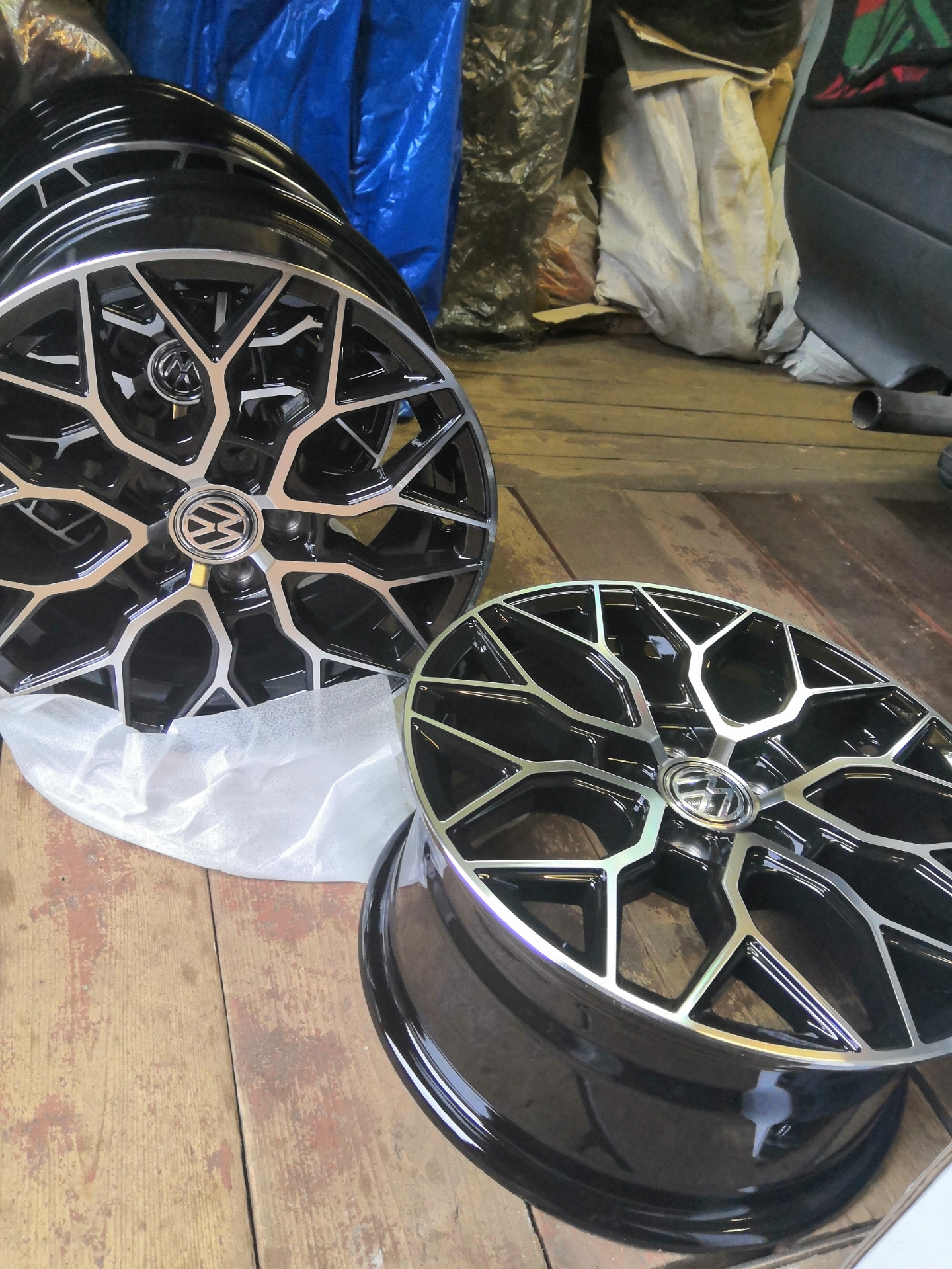 Диски Lizardo а-ля Vossen S17-01 — Volkswagen Polo Sedan, 1,6 л, 2017 ...