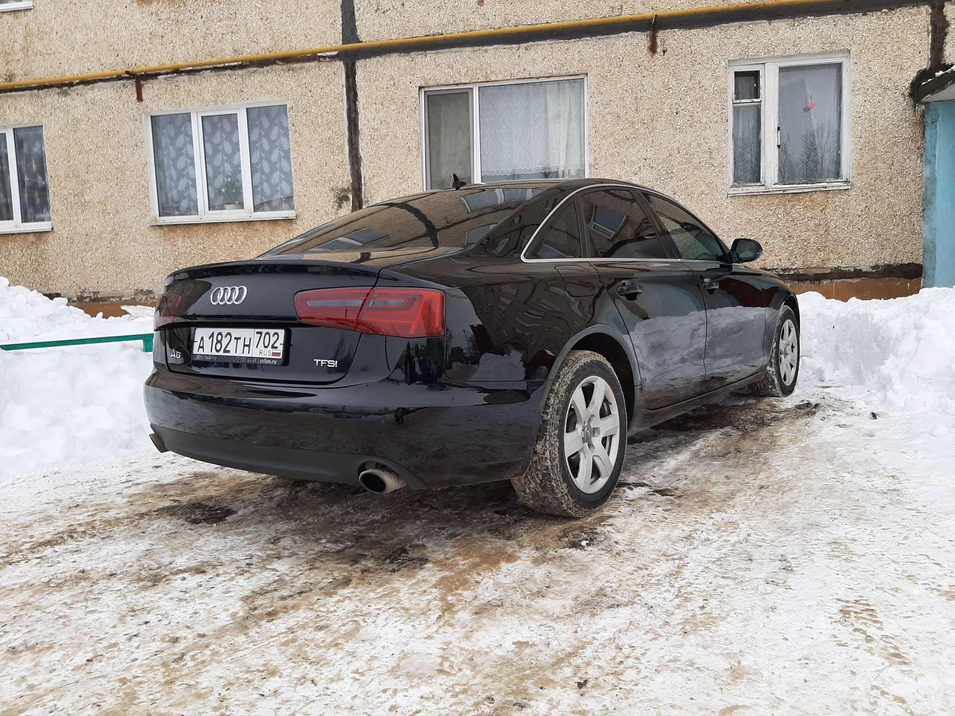 Тонировка задних фонарей. — Audi A6 (C7), 2 л, 2012 года | другое | DRIVE2